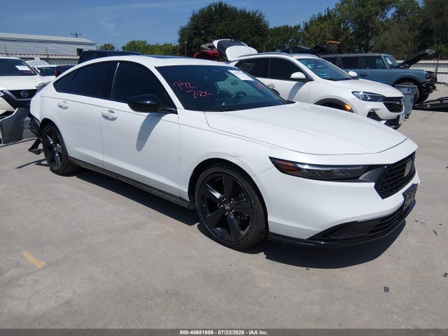 2025 Honda Accord Hybrid Sport-l მანქანა იყიდება აუქციონზე, vin: 1HGCY2F74SA075269, აუქციონის ნომერი: 45681806