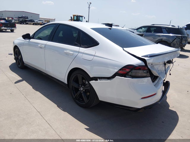 2025 Honda Accord Hybrid Sport-l მანქანა იყიდება აუქციონზე, vin: 1HGCY2F74SA075269, აუქციონის ნომერი: 45681806