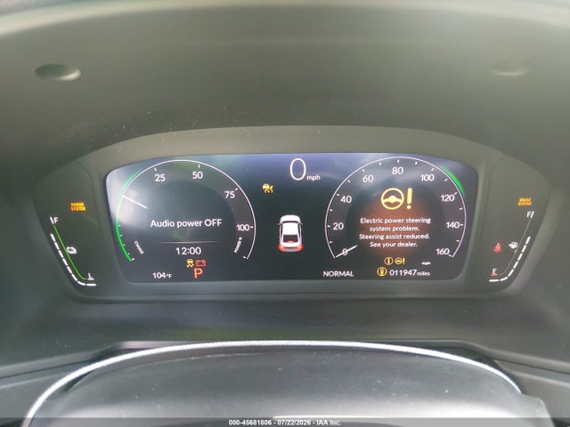 2025 Honda Accord Hybrid Sport-l მანქანა იყიდება აუქციონზე, vin: 1HGCY2F74SA075269, აუქციონის ნომერი: 45681806
