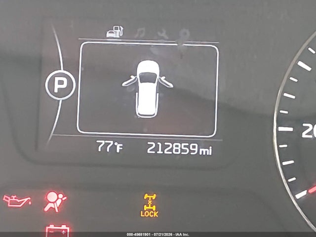 45681901 :رقم المزاد ، 5XYPGDA32GG136760 vin ، 2016 Kia Sorento 2.4l Lx مزاد بيع