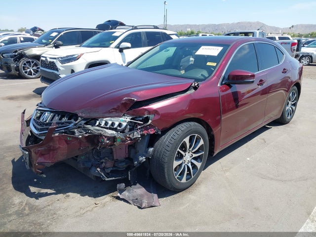 2015 Acura Tlx მანქანა იყიდება აუქციონზე, vin: 19UUB1F32FA009855, აუქციონის ნომერი: 45681924