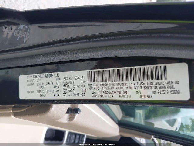 2010 Jeep Liberty Limited მანქანა იყიდება აუქციონზე, vin: 1J4PP5GK4AW128748, აუქციონის ნომერი: 45682057