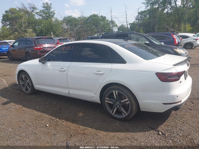 2017 Audi A4 2.0t Technik მანქანა იყიდება აუქციონზე, vin: WAUCNAF48HA119089, აუქციონის ნომერი: 45682121