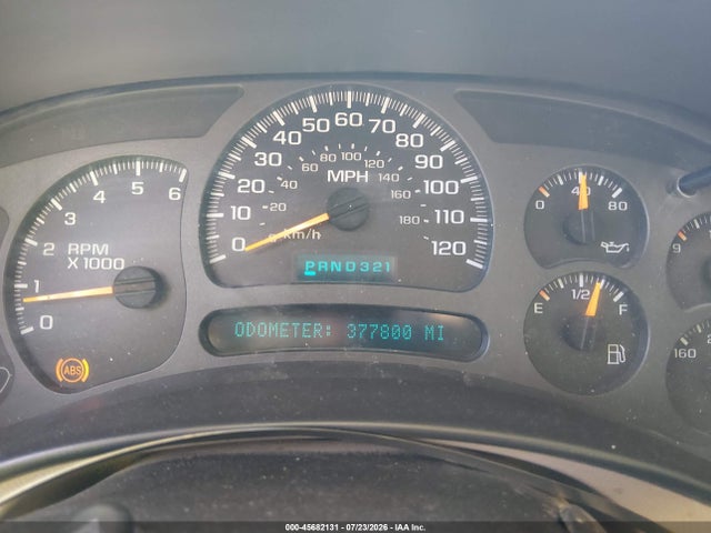 2003 Chevrolet Tahoe Lt მანქანა იყიდება აუქციონზე, vin: 1GNEC13Z63R263484, აუქციონის ნომერი: 45682131