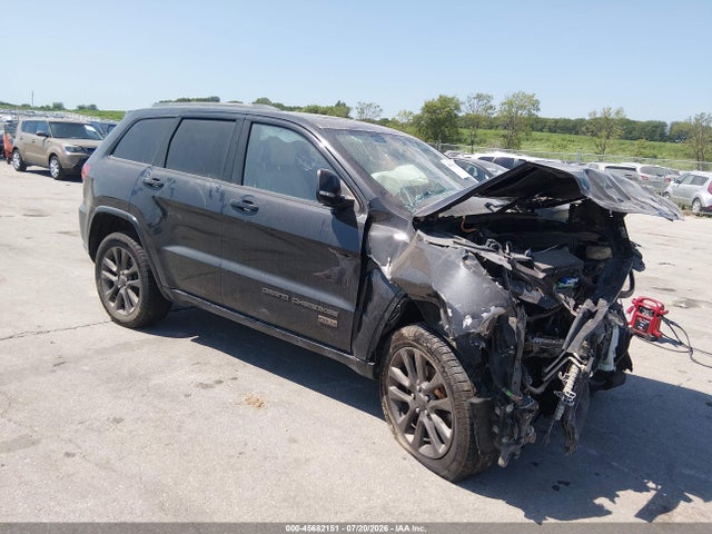 2016 Jeep Grand Cherokee Limited 75th Anniversary მანქანა იყიდება აუქციონზე, vin: 1C4RJFBG8GC349398, აუქციონის ნომერი: 45682151