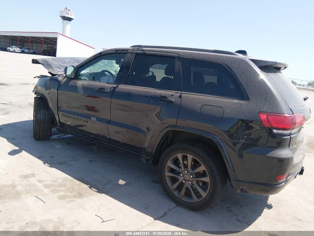 2016 Jeep Grand Cherokee Limited 75th Anniversary მანქანა იყიდება აუქციონზე, vin: 1C4RJFBG8GC349398, აუქციონის ნომერი: 45682151