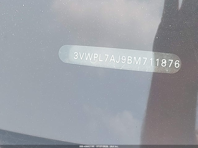 45682195 :رقم المزاد ، 3VWPL7AJ9BM711876 vin ، 2011 Volkswagen Jetta Sportwagen 2.0l Tdi مزاد بيع