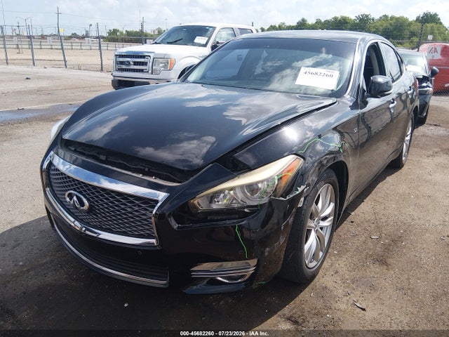 45682260 :رقم المزاد ، JN1BY1AP1HM740604 vin ، 2017 Infiniti Q70 3.7 مزاد بيع