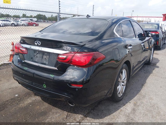 45682260 :رقم المزاد ، JN1BY1AP1HM740604 vin ، 2017 Infiniti Q70 3.7 مزاد بيع
