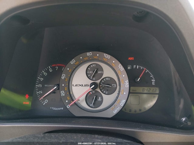 Aukcja sprzedaży 2001 Lexus Is 300, vin: JTHBD182510028384, numer aukcji: 45682291