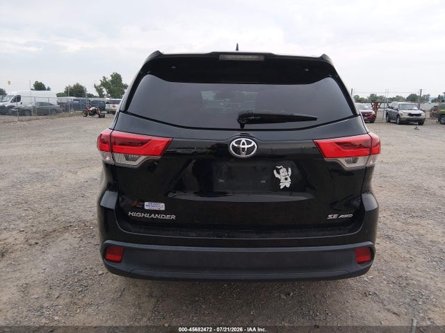 2017 Toyota Highlander Se მანქანა იყიდება აუქციონზე, vin: 5TDJZRFH4HS407372, აუქციონის ნომერი: 45682472