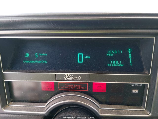 Продажа на аукционе авто 1988 Cadillac Eldorado, vin: 1G6EL115XJU602351, номер лота: 45682521