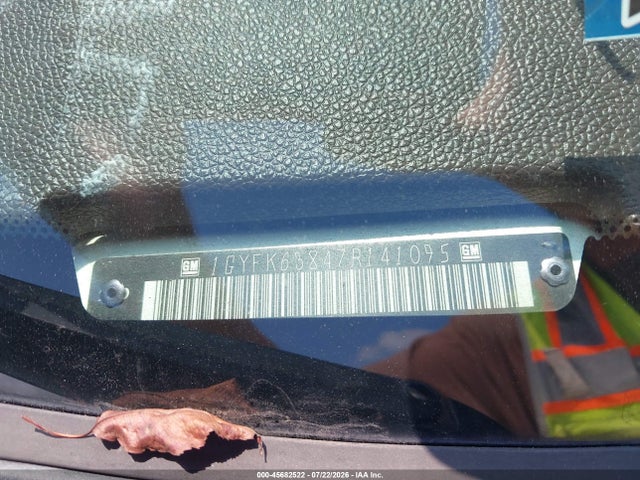 45682522 :رقم المزاد ، 1GYFK63847R141095 vin ، 2007 Cadillac Escalade مزاد بيع