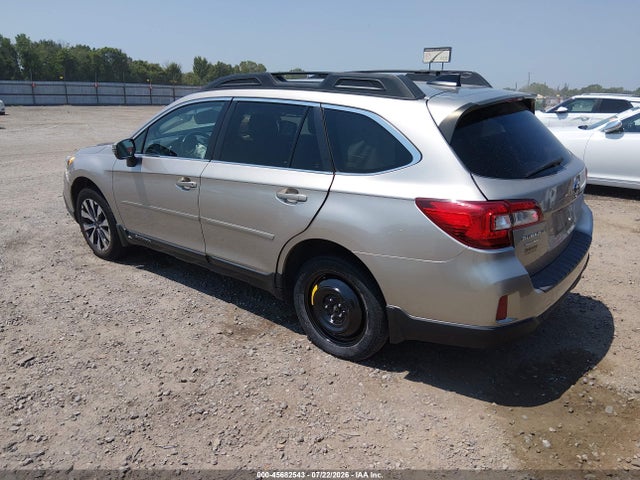 2016 Subaru Outback 2.5i Limited მანქანა იყიდება აუქციონზე, vin: 4S4BSBNC7G3312192, აუქციონის ნომერი: 45682543