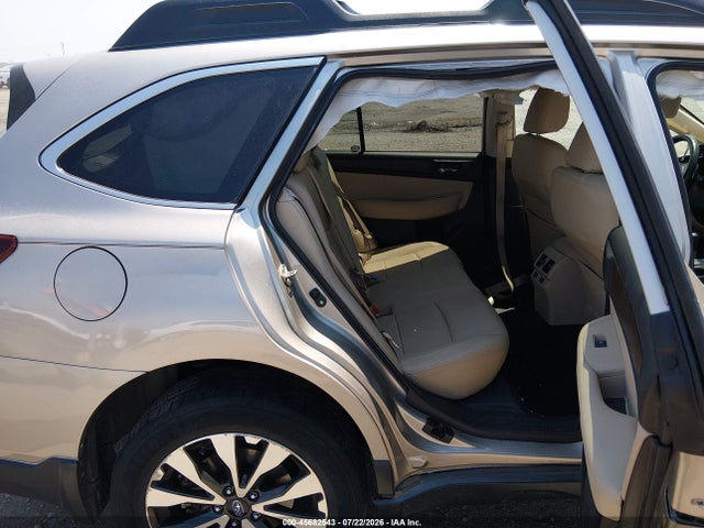 2016 Subaru Outback 2.5i Limited მანქანა იყიდება აუქციონზე, vin: 4S4BSBNC7G3312192, აუქციონის ნომერი: 45682543