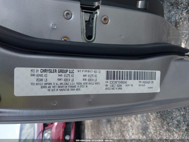 Aukcja sprzedaży 2013 Chrysler 300 300s, vin: 2C3CCABT7DH585246, numer aukcji: 45682549