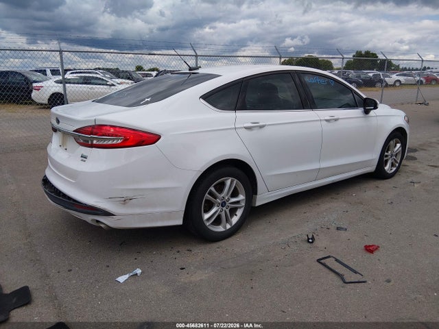 2018 Ford Fusion Se მანქანა იყიდება აუქციონზე, vin: 3FA6P0H75JR258058, აუქციონის ნომერი: 45682611