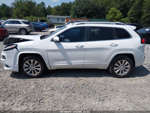 2018 Jeep Cherokee Overland 4x4 მანქანა იყიდება აუქციონზე, vin: 1C4PJMJX7JD614410, აუქციონის ნომერი: 45682620