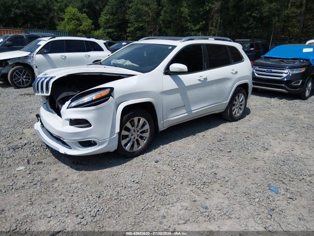 2018 Jeep Cherokee Overland 4x4 მანქანა იყიდება აუქციონზე, vin: 1C4PJMJX7JD614410, აუქციონის ნომერი: 45682620
