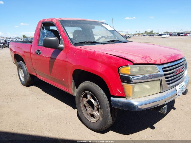 Продаж на аукціоні авто 2007 Gmc Canyon Sl, vin: 1GTCS149478129800, номер лоту: 45682756