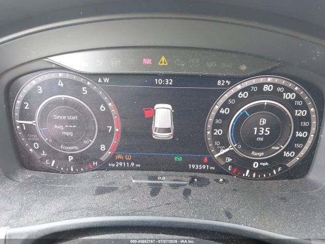 2019 Volkswagen Atlas 3.6l V6 Sel მანქანა იყიდება აუქციონზე, vin: 1V2ER2CA2KC515691, აუქციონის ნომერი: 45682767