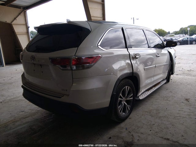 45682780 :رقم المزاد ، 5TDKKRFH9GS168456 vin ، 2016 Toyota Highlander Xle V6 مزاد بيع