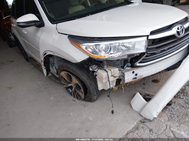 45682780 :رقم المزاد ، 5TDKKRFH9GS168456 vin ، 2016 Toyota Highlander Xle V6 مزاد بيع