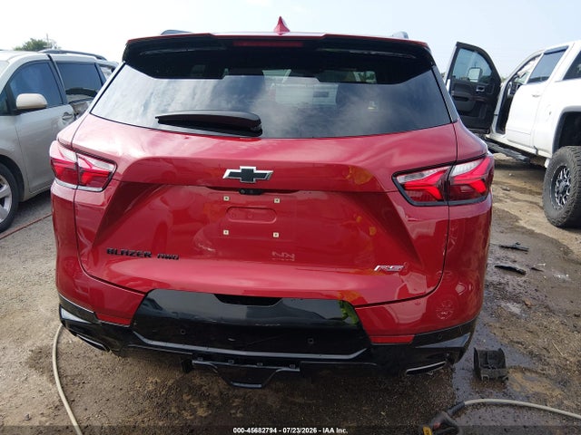 2021 Chevrolet Blazer Awd Rs მანქანა იყიდება აუქციონზე, vin: 3GNKBKRSXMS519422, აუქციონის ნომერი: 45682794