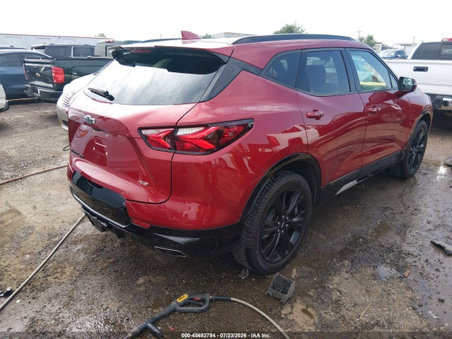 2021 Chevrolet Blazer Awd Rs მანქანა იყიდება აუქციონზე, vin: 3GNKBKRSXMS519422, აუქციონის ნომერი: 45682794