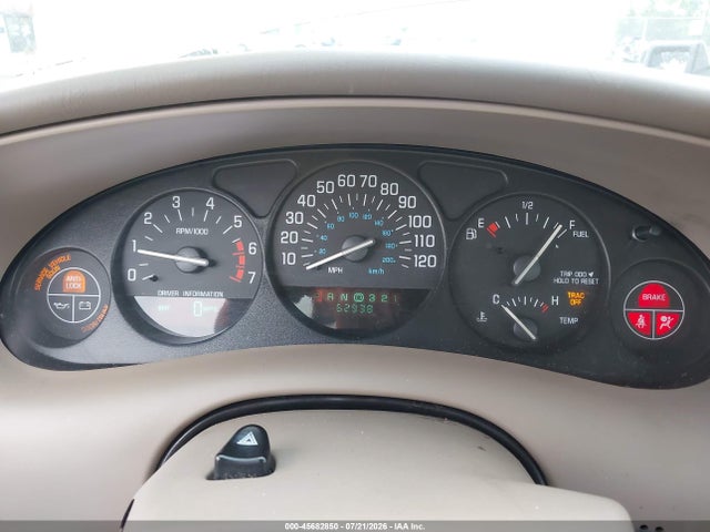 45682850 :رقم المزاد ، 2G4WB55KX21292416 vin ، 2002 Buick Regal Ls مزاد بيع