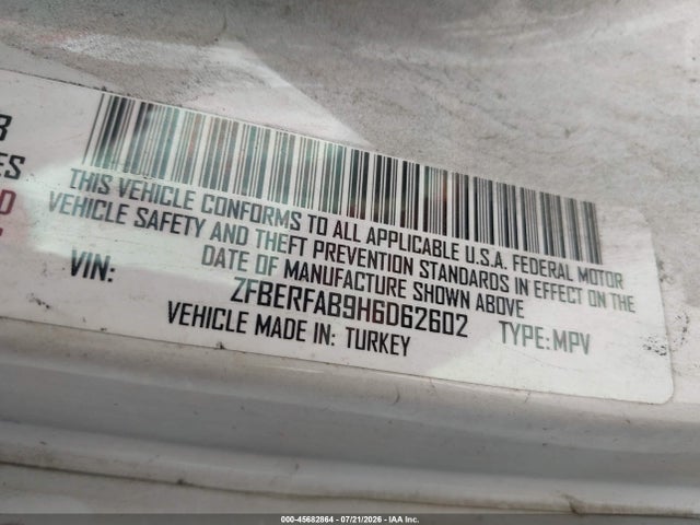 Продажа на аукционе авто 2017 Ram Promaster City Tradesman, vin: ZFBERFAB9H6D62602, номер лота: 45682864