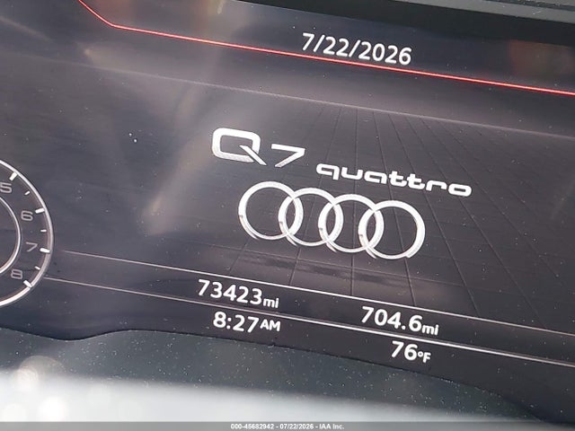 Продаж на аукціоні авто 2017 Audi Q7 3.0t Premium, vin: WA1VAAF75HD003018, номер лоту: 45682942