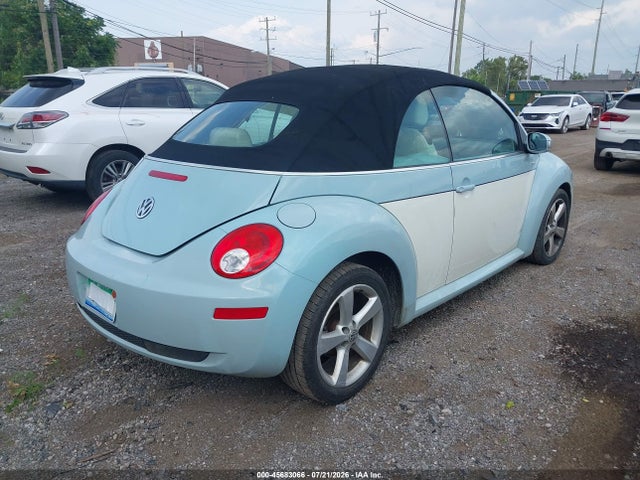 2010 Volkswagen New Beetle 2.5l Final Edition მანქანა იყიდება აუქციონზე, vin: 3VWRG3ALXAM011063, აუქციონის ნომერი: 45683066
