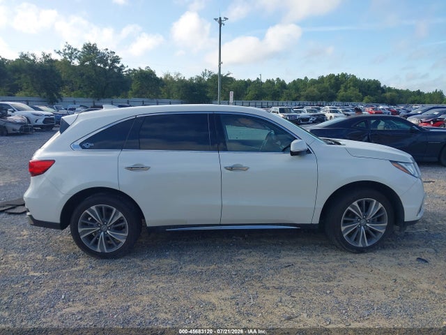 45683120 :رقم المزاد ، 5J8YD3H52JL003184 vin ، 2018 Acura Mdx Technology Package   Acurawatch Plus Pkg مزاد بيع