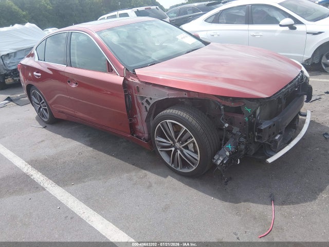 Продажа на аукционе авто 2014 Infiniti Q50 Sport, vin: JN1BV7AP8EM670266, номер лота: 45683202