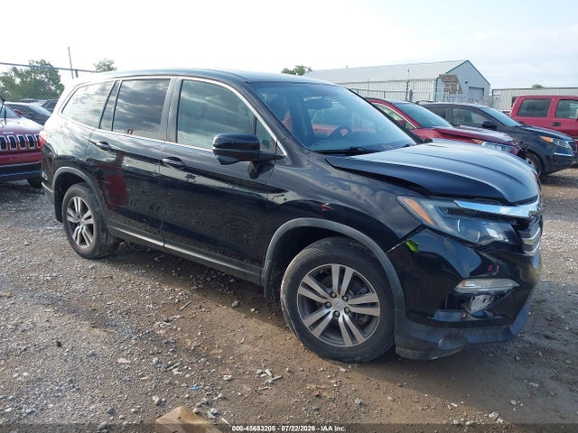 2017 Honda Pilot Ex-l მანქანა იყიდება აუქციონზე, vin: 5FNYF6H55HB095687, აუქციონის ნომერი: 45683205