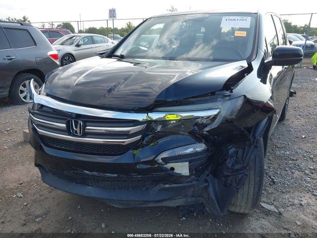 2017 Honda Pilot Ex-l მანქანა იყიდება აუქციონზე, vin: 5FNYF6H55HB095687, აუქციონის ნომერი: 45683205