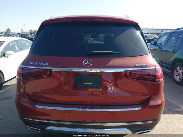 Aukcja sprzedaży 2020 Mercedes-benz Gls 450 4matic, vin: 4JGFF5KE4LA227085, numer aukcji: 45683234