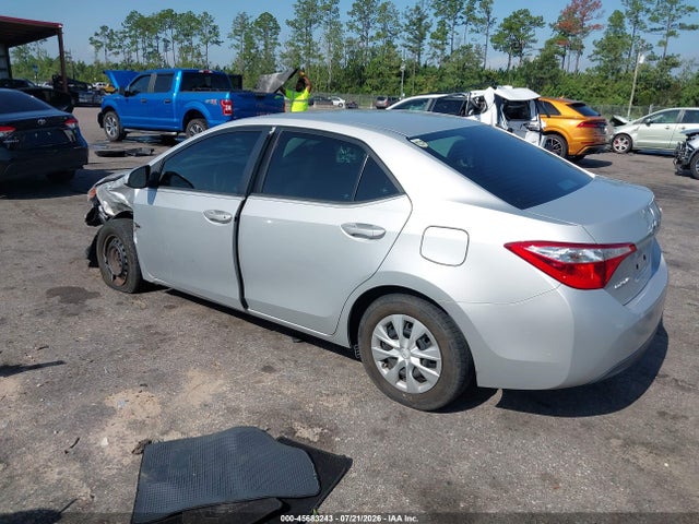 45683243 :رقم المزاد ، 2T1BURHE0GC487623 vin ، 2016 Toyota Corolla L مزاد بيع