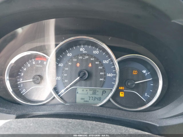 45683243 :رقم المزاد ، 2T1BURHE0GC487623 vin ، 2016 Toyota Corolla L مزاد بيع