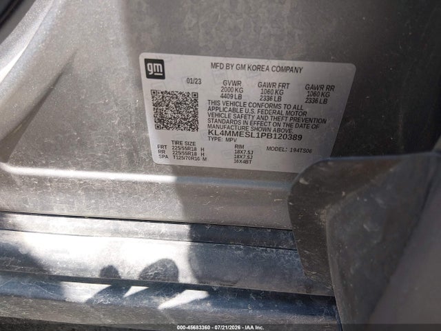 Buick Encore Gx Select Awd 2023 KL4MMESL1PB120389 Image 9