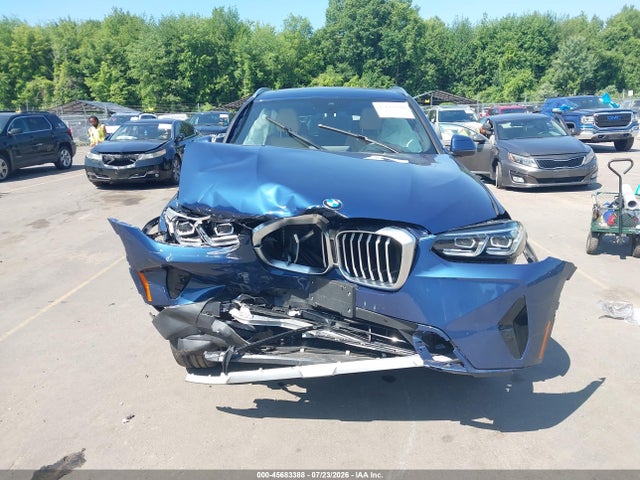 Aukcja sprzedaży 2022 Bmw X3 Xdrive30i, vin: 5UX53DP09N9N31029, numer aukcji: 45683388