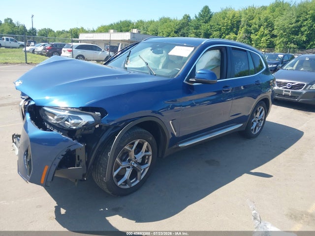 Aukcja sprzedaży 2022 Bmw X3 Xdrive30i, vin: 5UX53DP09N9N31029, numer aukcji: 45683388