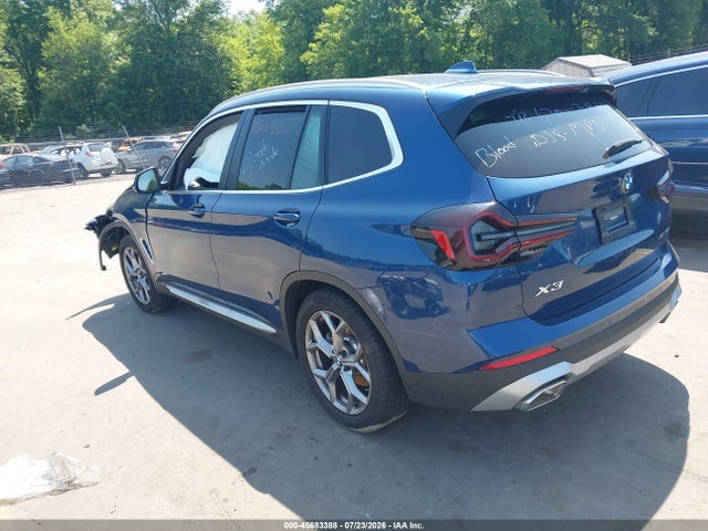 Aukcja sprzedaży 2022 Bmw X3 Xdrive30i, vin: 5UX53DP09N9N31029, numer aukcji: 45683388
