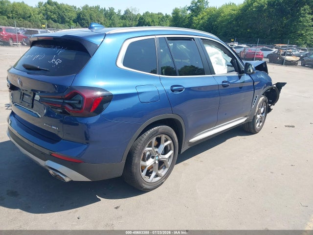 Aukcja sprzedaży 2022 Bmw X3 Xdrive30i, vin: 5UX53DP09N9N31029, numer aukcji: 45683388