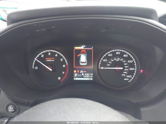 2019 Subaru Forester Sport მანქანა იყიდება აუქციონზე, vin: JF2SKAKC5KH513959, აუქციონის ნომერი: 45683397
