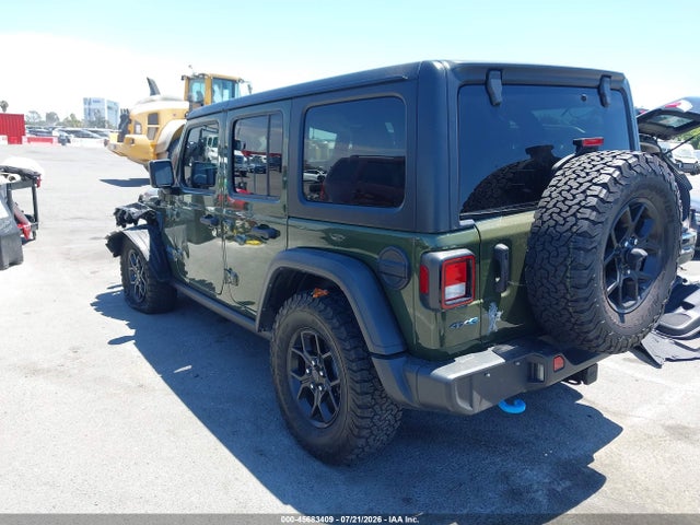 Продаж на аукціоні авто 2024 Jeep Wrangler 4xe Willys 4xe, vin: 1C4RJXN63RW145618, номер лоту: 45683409