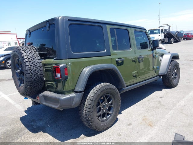 Продаж на аукціоні авто 2024 Jeep Wrangler 4xe Willys 4xe, vin: 1C4RJXN63RW145618, номер лоту: 45683409