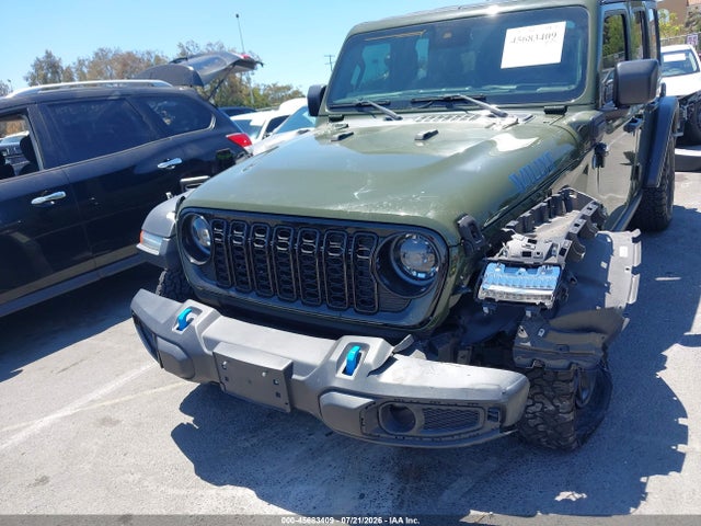 Продаж на аукціоні авто 2024 Jeep Wrangler 4xe Willys 4xe, vin: 1C4RJXN63RW145618, номер лоту: 45683409