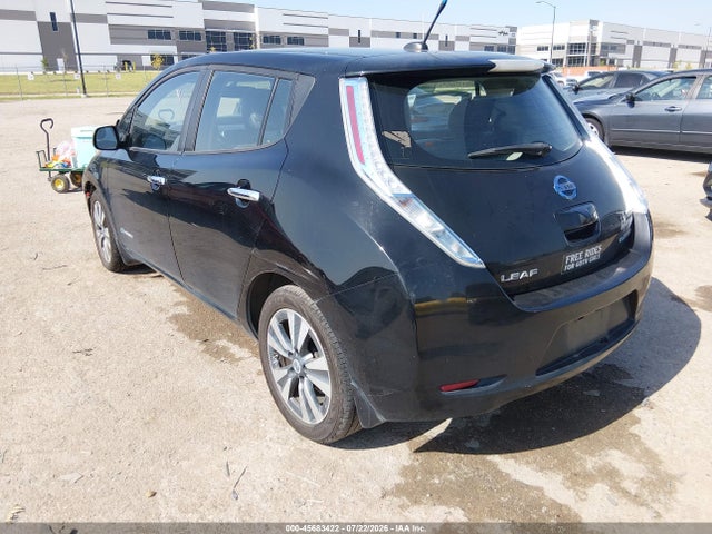 2013 Nissan Leaf Sl მანქანა იყიდება აუქციონზე, vin: 1N4AZ0CP8DC422871, აუქციონის ნომერი: 45683422